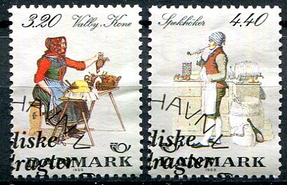 Danmark Afa 936 - 37 Stemplet