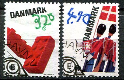 Danmark Afa 938 - 39 Stemplet