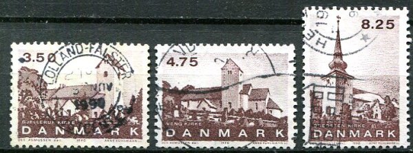 Danmark Afa 974 - 76 Stemplet