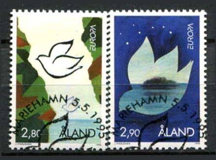 Åland Afa 100 - 01 Stemplet