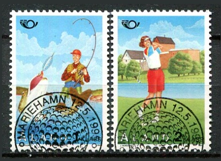 Åland Afa 102 - 03 Stemplet