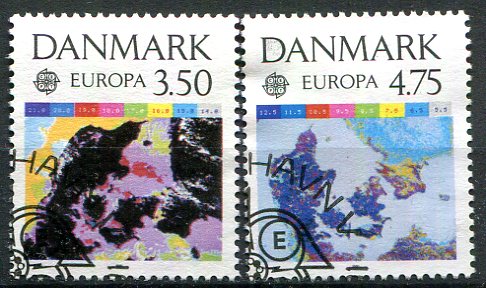 Danmark Afa 989 - 90 Stemplet