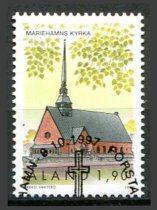Åland Afa 133 Stemplet