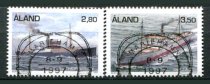 Åland Afa 131 - 32 Stemplet
