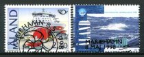 Åland Afa 141 - 42 Stemplet