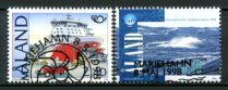 Åland Afa 141 - 42 Stemplet
