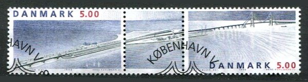 Danmark Afa 1174 - 75 Stemplet Sammentryk