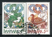 Danmark Afa 1204 - 05 Stemplet