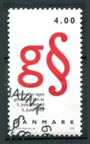 Danmark Afa 1217 Stemplet