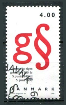 Danmark Afa 1217 Stemplet