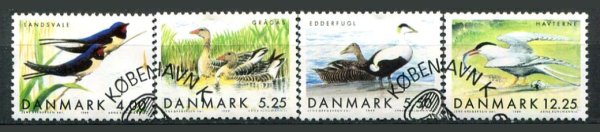 Danmark Afa 1222 - 25 Stemplet