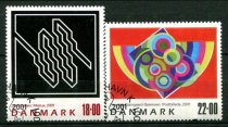 Danmark Afa 1292 - 93 Stemplet