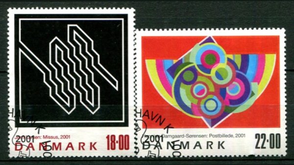 Danmark Afa 1292 - 93 Stemplet