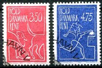 Danmark Afa 1003 - 04 Stemplet