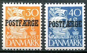 Danmark Afa 26 - 27 Postfrisk Postfærge