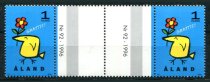 Åland Afa 108 Postfrisk Gutterpar