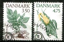 Danmark Afa 1014 - 15 Stemplet
