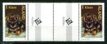 Åland Afa 196 Postfrisk Gutterpar