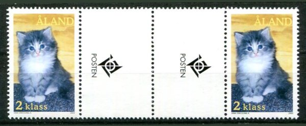 Åland Afa 217 Postfrisk Gutterpar