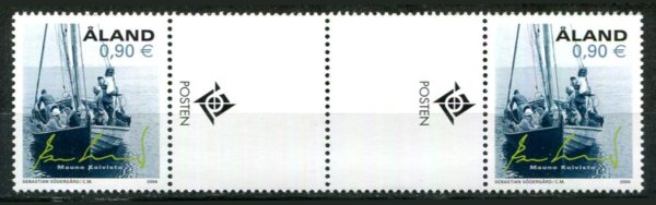 Åland Afa 234 Postfrisk Gutterpar