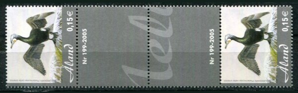 Åland Afa 244 Postfrisk Gutterpar