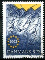 Danmark Afa 1027 Stemplet