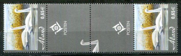 Åland Afa 245 Postfrisk Gutterpar