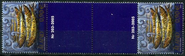 Åland Afa 251 Postfrisk Gutterpar