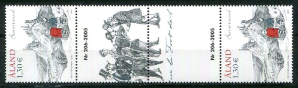 Åland Afa 254 Postfrisk Gutterpar