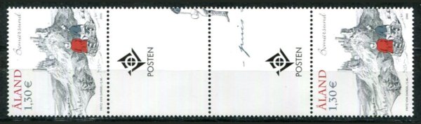 Åland Afa 254 Postfrisk Gutterpar