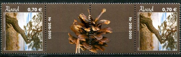 Åland Afa 256 Postfrisk Gutterpar