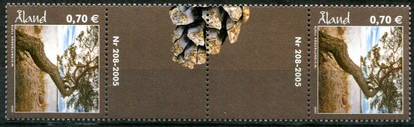 Åland Afa 256 Postfrisk Gutterpar