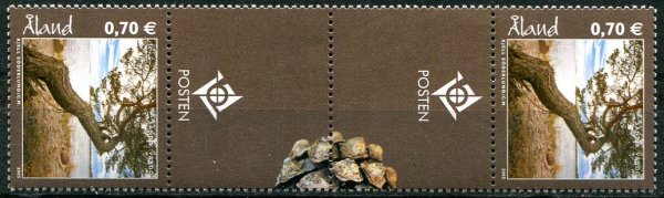 Åland Afa 256 Postfrisk Gutterpar