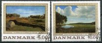 Danmark Afa 1032 - 33 Stemplet