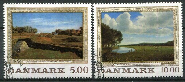 Danmark Afa 1032 - 33 Stemplet