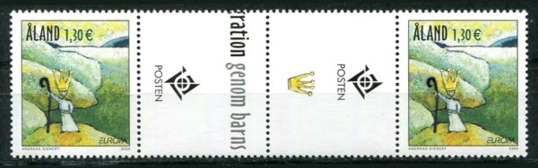 Åland Afa 265 Postfrisk Gutterpar