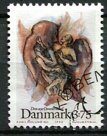 Danmark Afa 1034 Stemplet