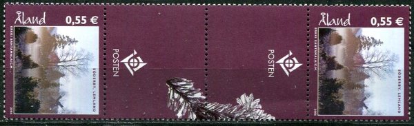 Åland Afa 268 Postfrisk Gutterpar
