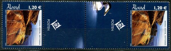 Åland Afa 269 Postfrisk Gutterpar