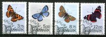 Danmark Afa 1037 - 40 Stemplet