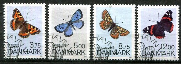 Danmark Afa 1037 - 40 Stemplet