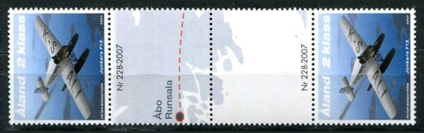 Åland Afa 277 Postfrisk Gutterpar