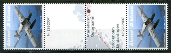 Åland Afa 277 Postfrisk Gutterpar