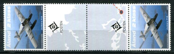 Åland Afa 277 Postfrisk Gutterpar