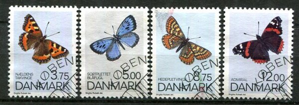 Danmark Afa 1037 - 40 Stemplet