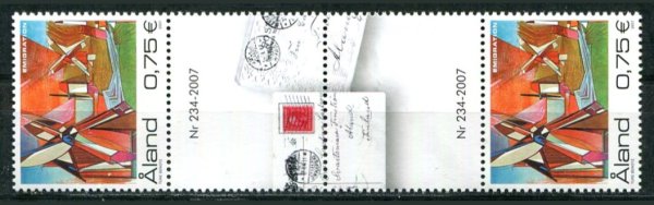 Åland Afa 286 Postfrisk Gutterpar