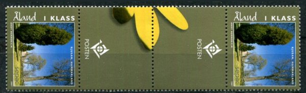 Åland Afa 287 Postfrisk Gutterpar