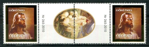 Åland Afa 323 Postfrisk Gutterpar