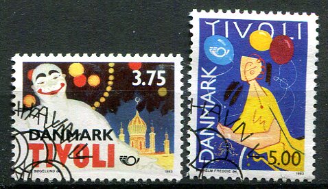 Danmark Afa 1043 - 44 Stemplet