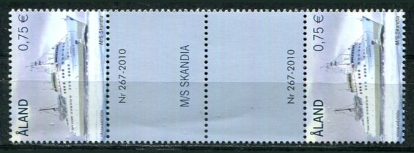 Åland Afa 325 Postfrisk Gutterpar